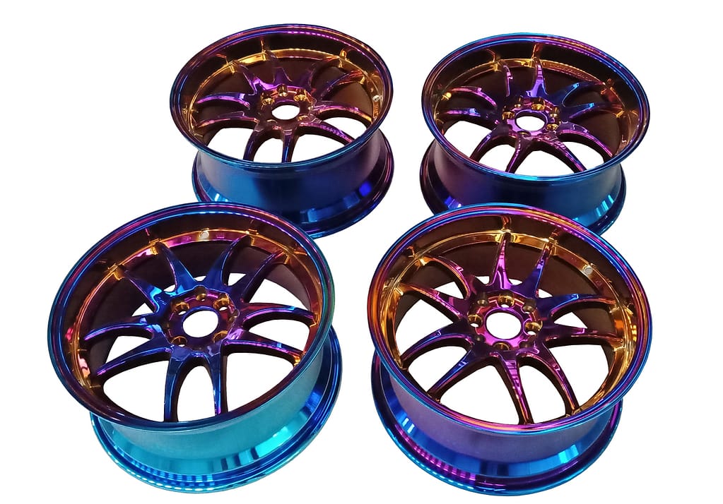 PVD Titanium Blue Coating