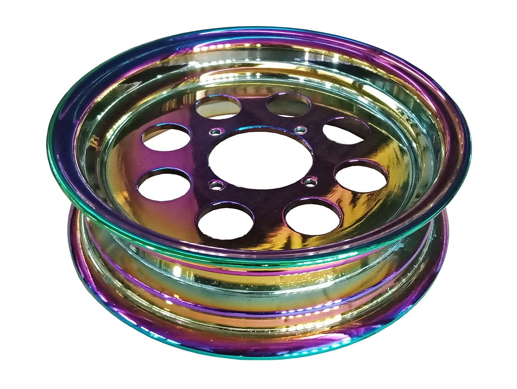 PVD Titanium Rainbow Coating