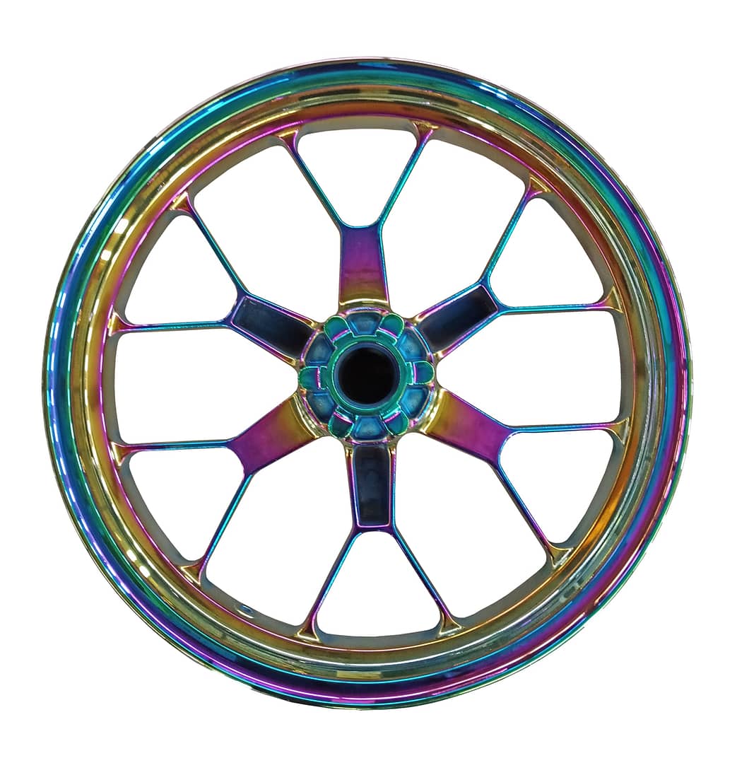 PVD Titanium Rainbow Coating