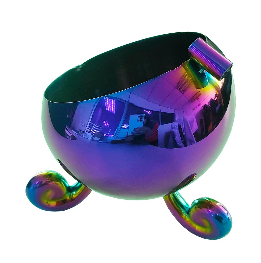 PVD Titanium Rainbow coating for accessories