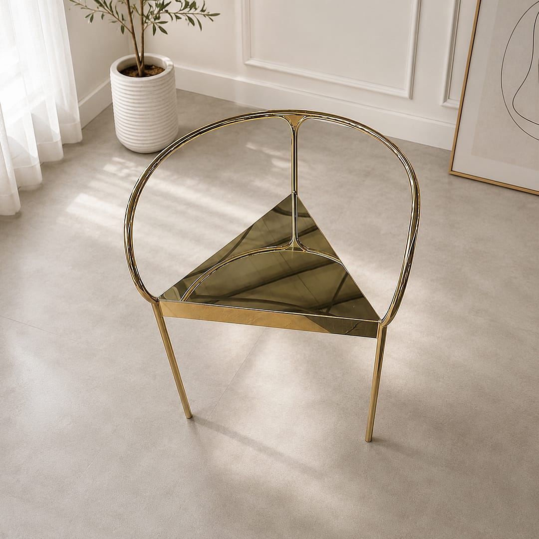 PVD Titanium Gold Coating for furniture