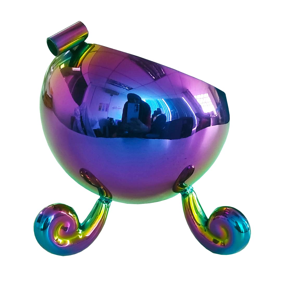 PVD Titanium Rainbow coating for accessories