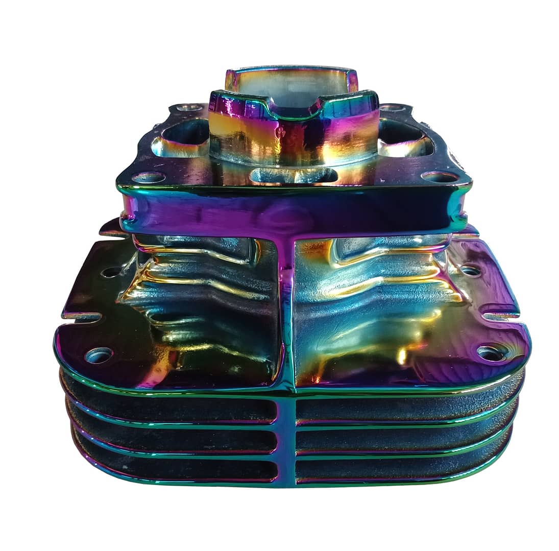 pvd titanium rainbow coating