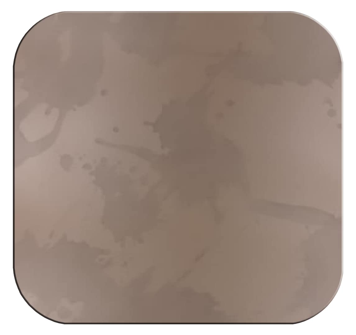 Burnt Finish Stainless Steel Surface (plate)