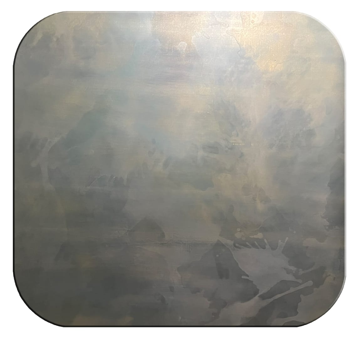 Stainless steel with a distinctive Burnished Patina S finish