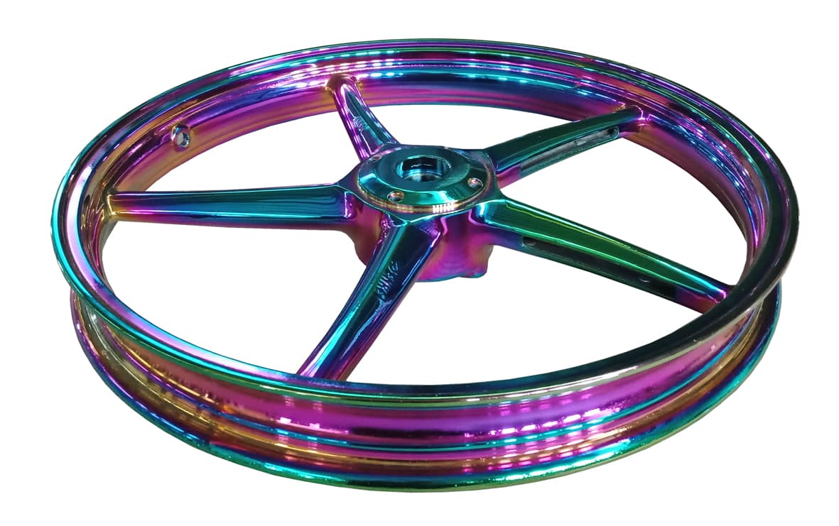 PVD Titanium Rainbow Coating