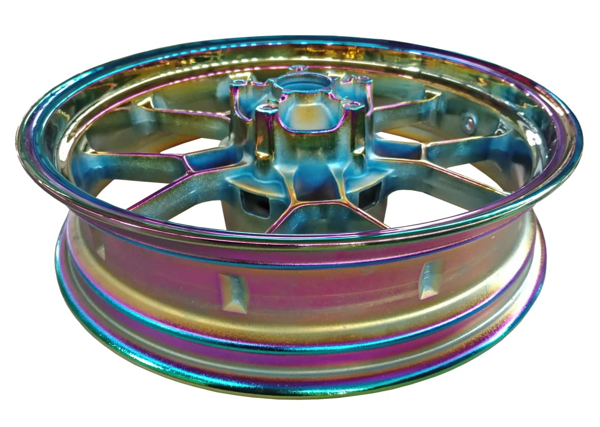 PVD Titanium Rainbow Coating