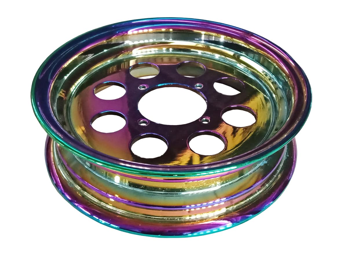 PVD Titanium Rainbow Coating