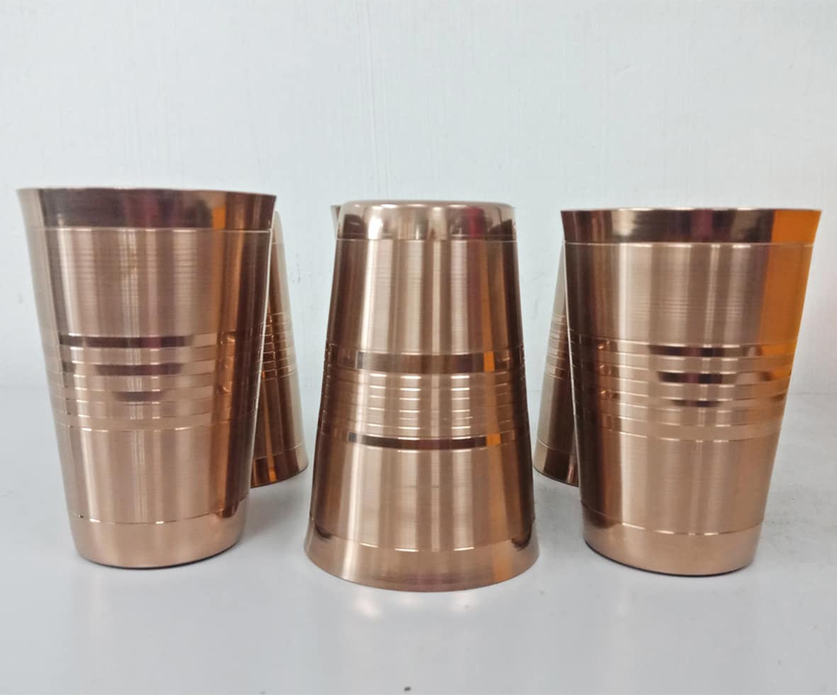 A stainless steel cups with a rich and elegant PVD Coating