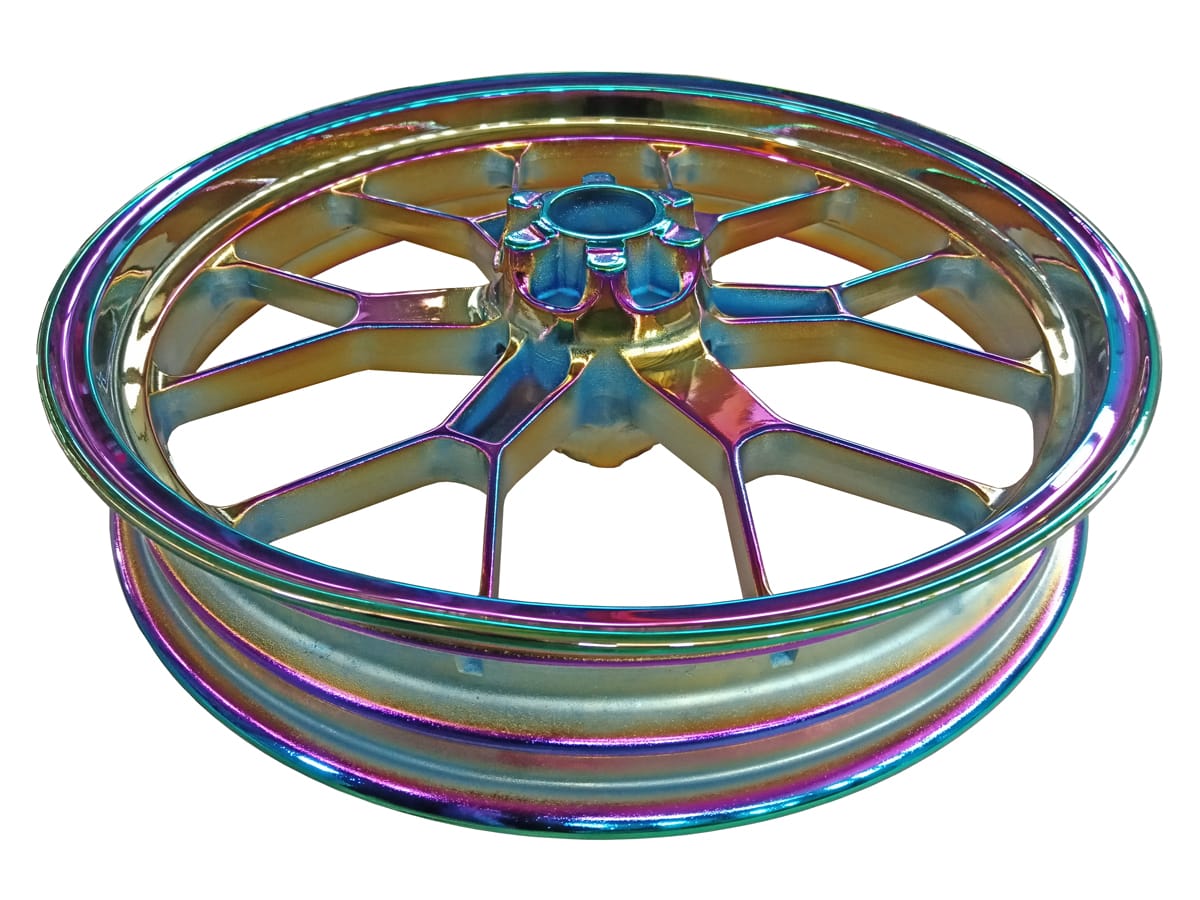 PVD Titanium Rainbow Coating