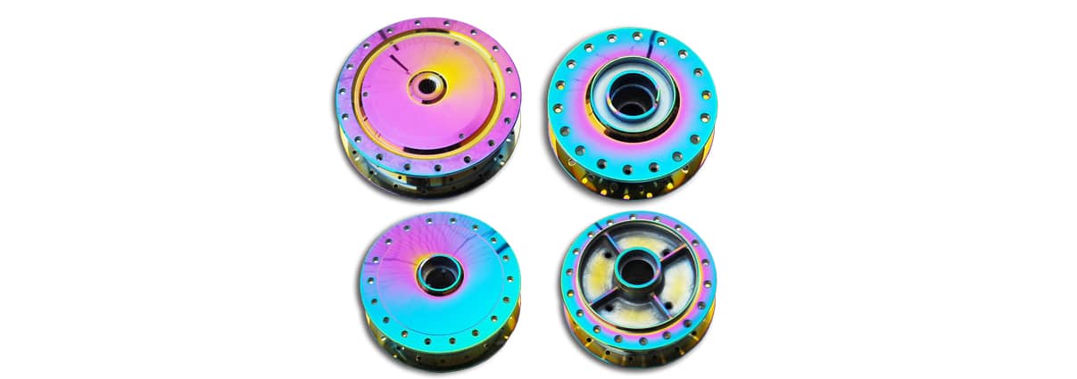 PVD Titanium Rainbow Coating