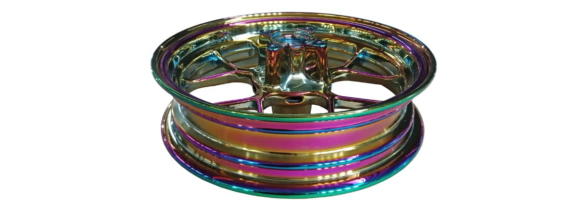 PVD Titanium Rainbow Coating