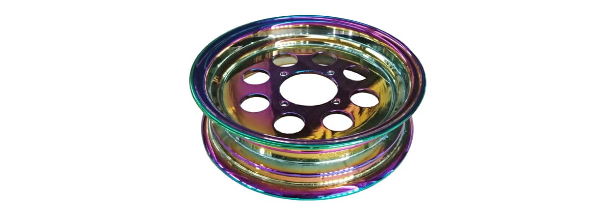 PVD Titanium Rainbow Coating