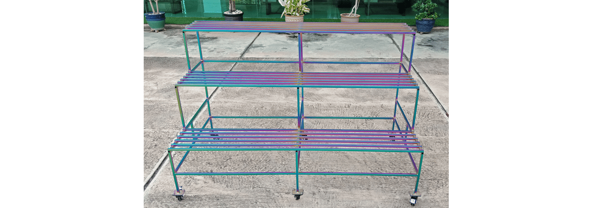 PVD Titanium Rainbow Coating