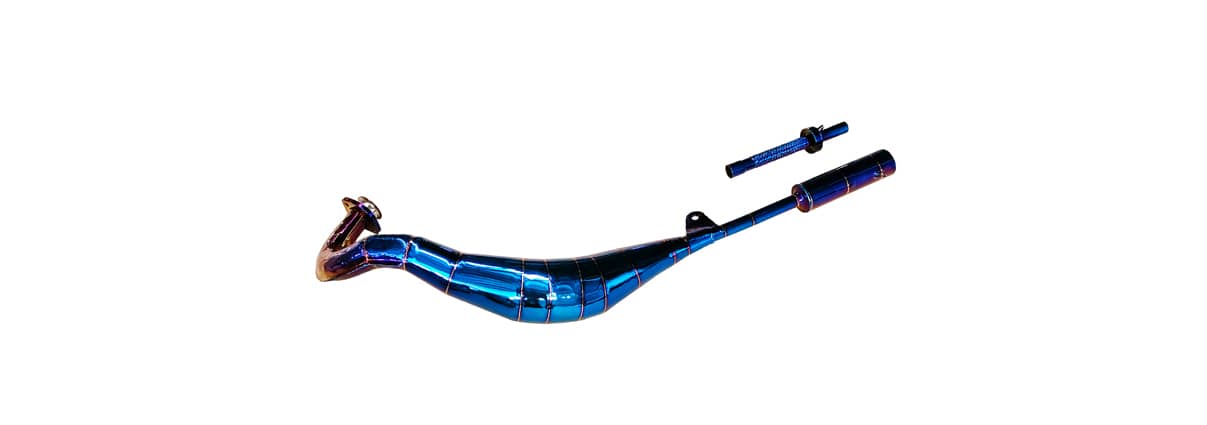 PVD Titanium Blue coating
