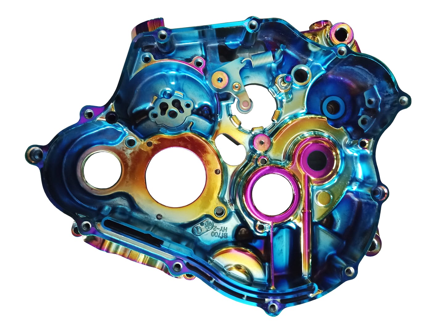 pvd titanium rainbow coating