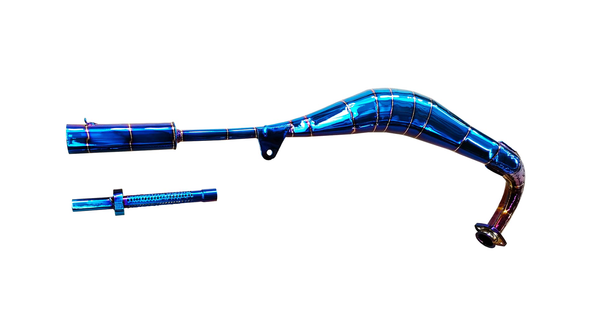 PVD Titanium Blue coating