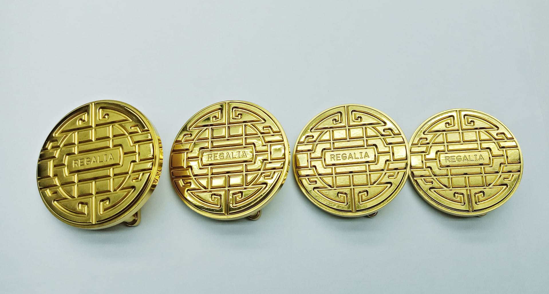 PVD Titanium Gold coating
