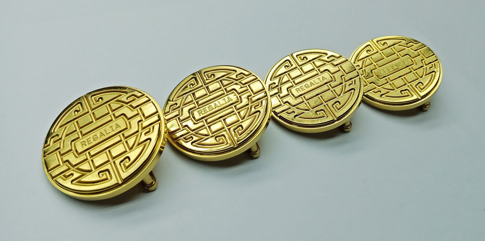 PVD Titanium Gold coating