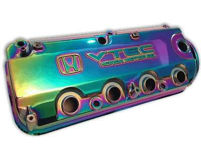 PVD Coating in rainbow color