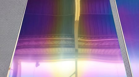 pvd titanium rainbow coating