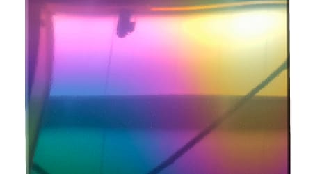 pvd titanium rainbow coating