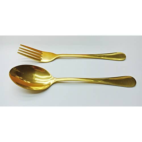 Utensils coated in Titanium Nitride