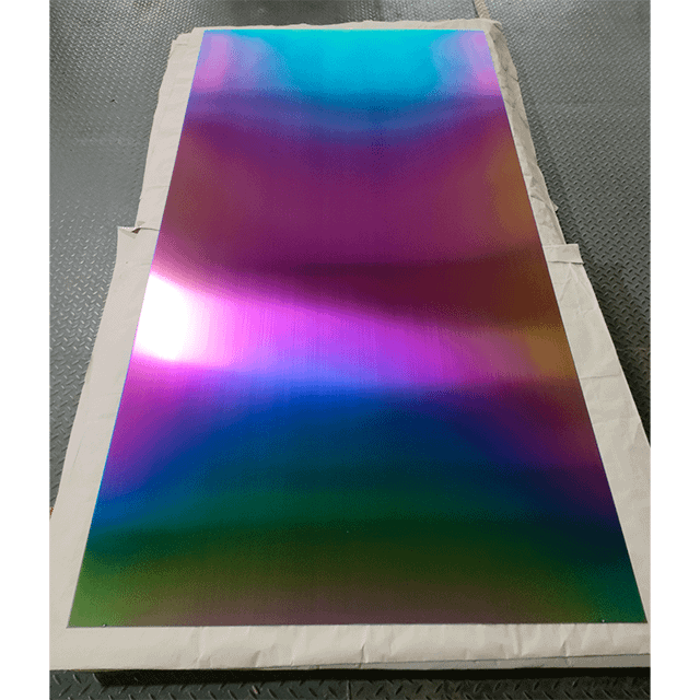 PVD Titanium Rainbow Coating