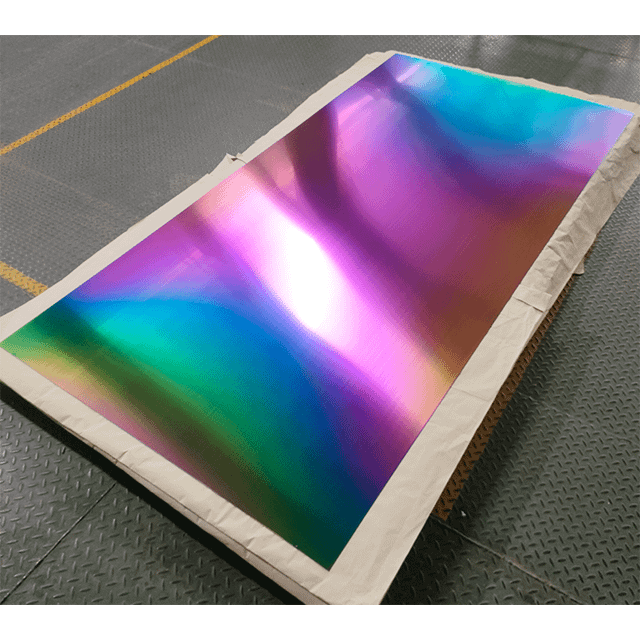 PVD Titanium Rainbow Coating