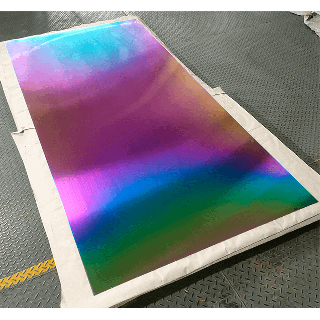 PVD Titanium Rainbow Coating