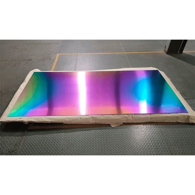 PVD Titanium Rainbow Coating