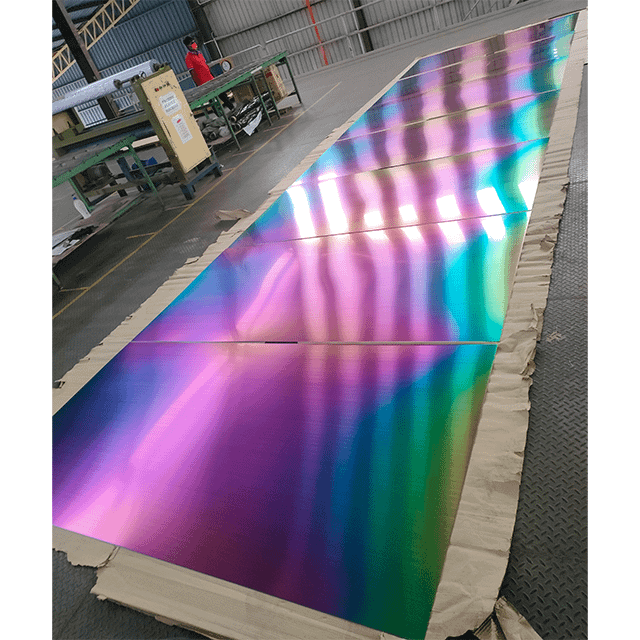 PVD Titanium Rainbow Coating