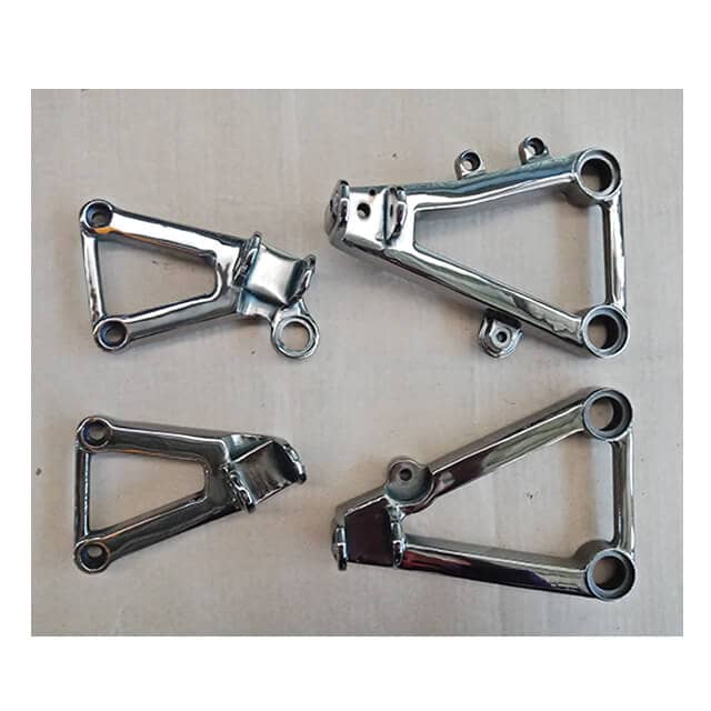 Motorcycle parts in pvd black coating