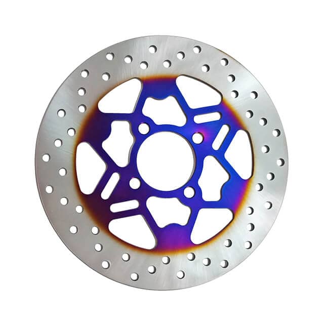 Automotive accessories in pvd blue color.