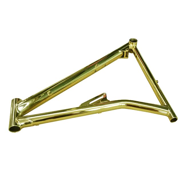 Bicycle parts in gold color