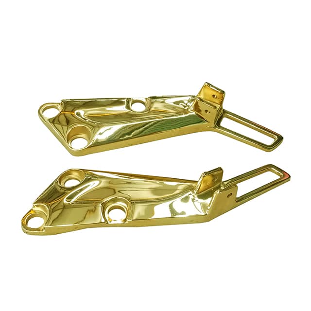 Bicycle parts in gold color