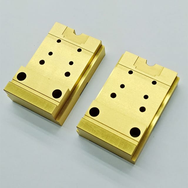 Custom tools in titanium nitride coating.