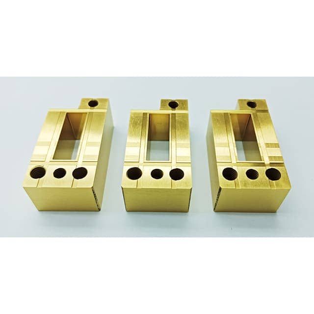 Custom tools in titanium nitride coating.