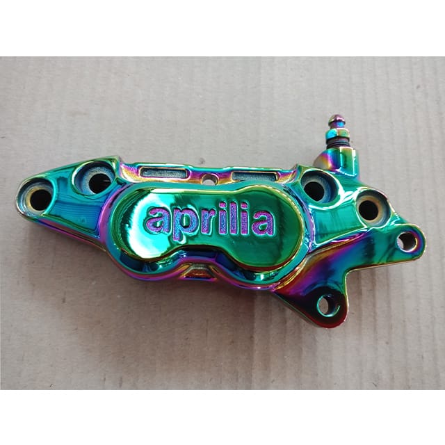 Automotive accessories in pvd titanium rainbow