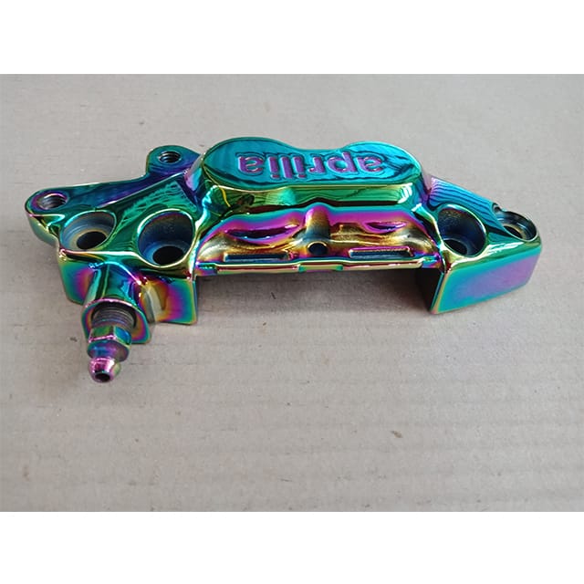 Automotive accessories in pvd titanium rainbow
