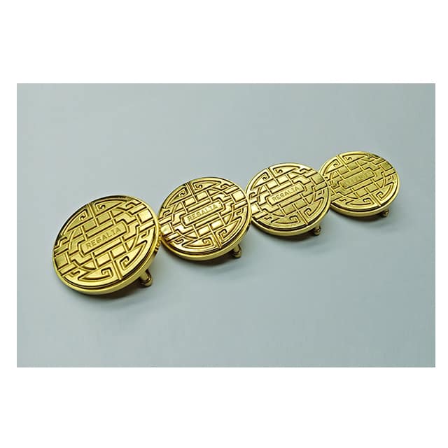 Custom tools coated in PVD Titanium Gold coating