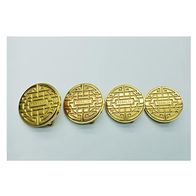 Custom tools coated in PVD Titanium Gold coating