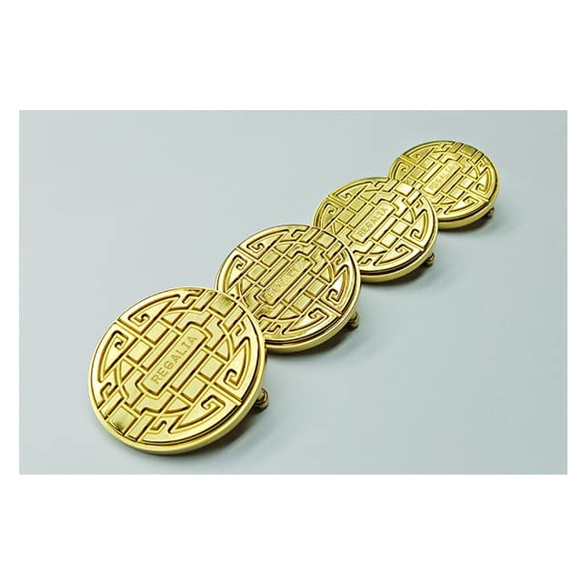 Custom tools coated in PVD Titanium Gold coating