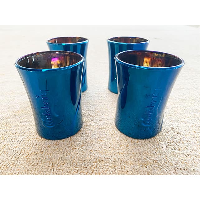 PVD Titanium Blue coated on kitchen accessories