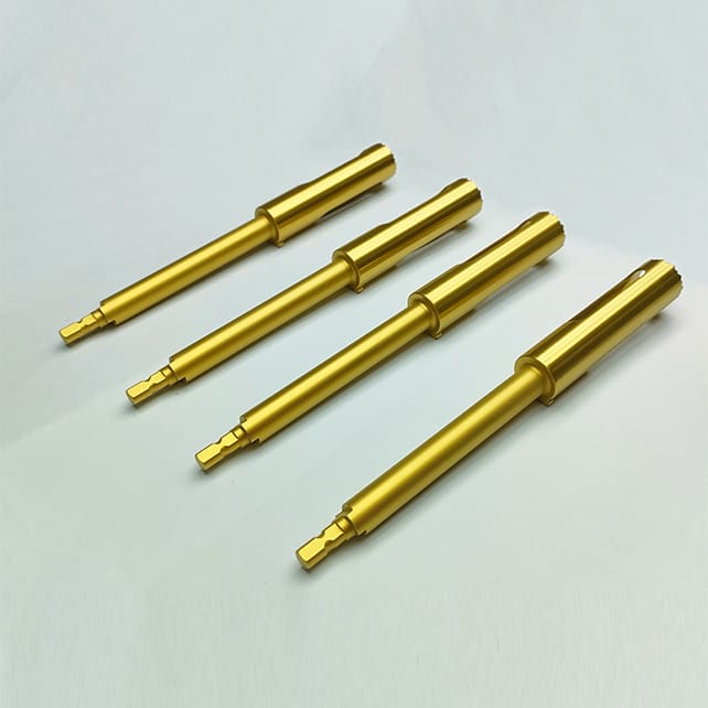 Custom tools coated in PVD Titanium Nitride (TiN)