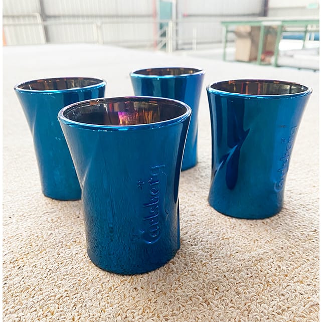 PVD Titanium Blue coated on kitchen accessories