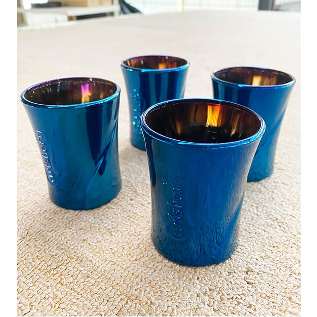 PVD Titanium Blue coated on kitchen accessories