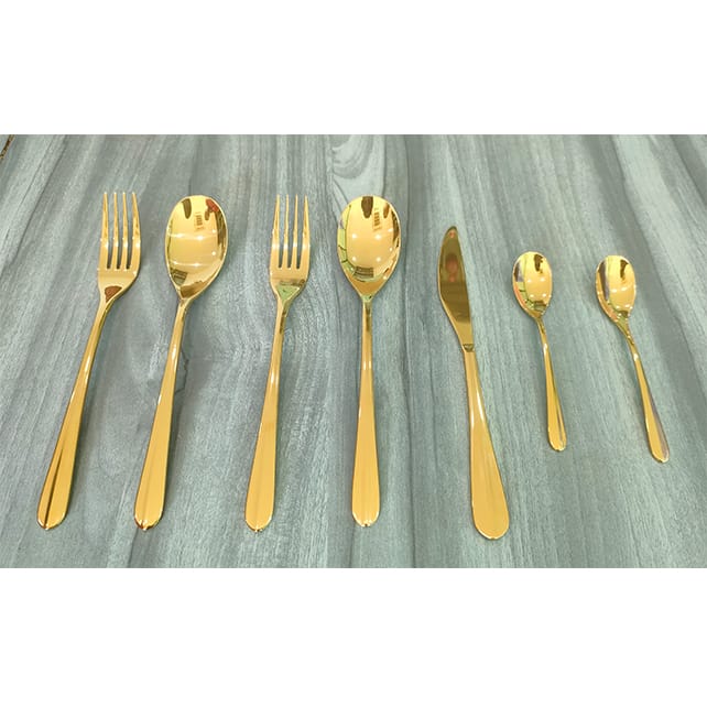 PVD Hard Coating - Titanium Nitride(TiN) on flatware