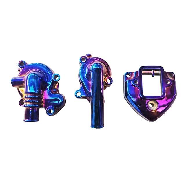 Automotive parts in PVD Titanium Blue Coating