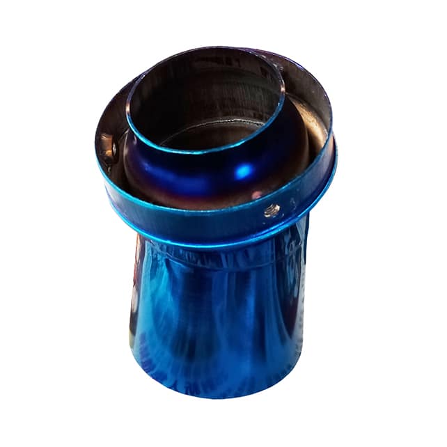 Motorcycle or car exhaust stand out with our PVD Titanium Blue Coating
